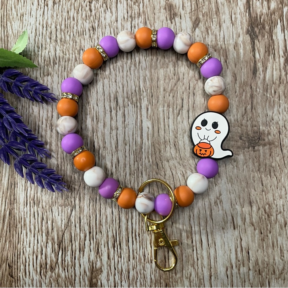 Handcrafted Ghost Beaded Wristlets Fashion Accessories Artisan Bracelets Gifts